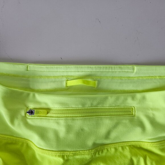 NWT LULULEMON HIYE Highlight Yellow Speed Up LR 2.5" Lined Shorts 10 - Picture 5 of 8